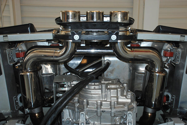 FABSPEED Ferrari 458 Italia Maxflo CHALLENGE STYLE dual outlet Performance Exhaust System (2010-2015)