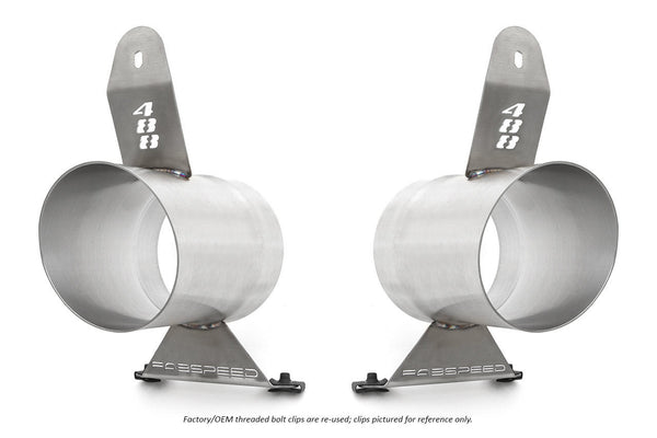 FABSPEED Ferrari 488 Pista Valved Dual Tone Exhaust System