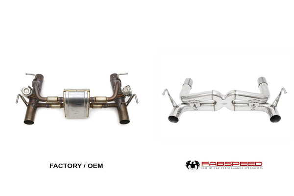 FABSPEED Ferrari 488 Supersport X-Pipe Exhaust System (2016+)