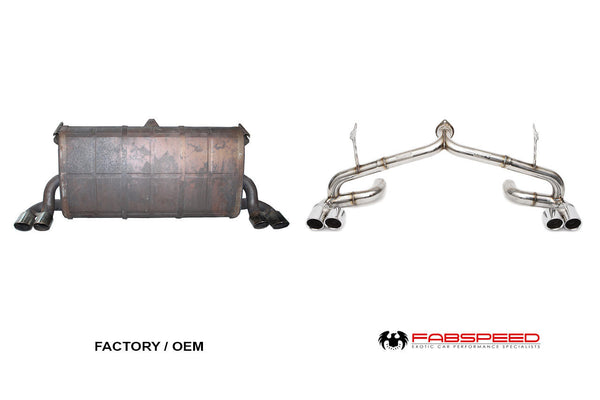 FABSPEED Ferrari F355 Race Exhaust System (1994-1999)
