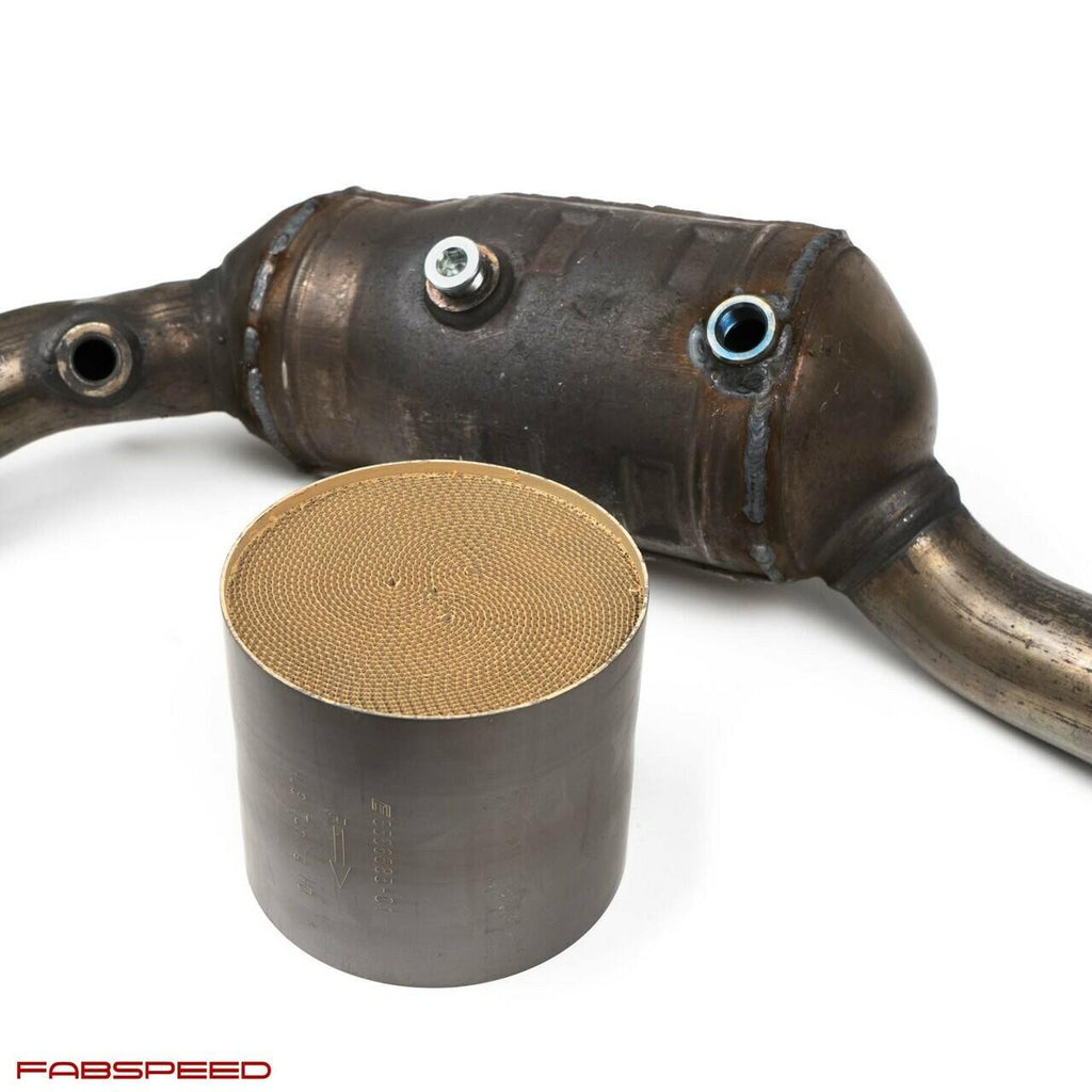FABSPEED Ferrari F430 Factory/OEM Catalytic Converter Re-Coring (2005-2009))