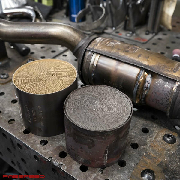 FABSPEED Ferrari F430 Factory/OEM Catalytic Converter Re-Coring (2005-2009))
