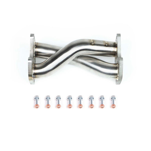 FABSPEED Ferrari F8 Tributo Rear Center Muffler Bypass X Pipe (2020+)