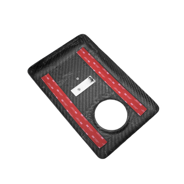 FABSPEED Flat Top Carbon Fiber Coolant Tank Cover Without Tabs -  F430 Ferrari