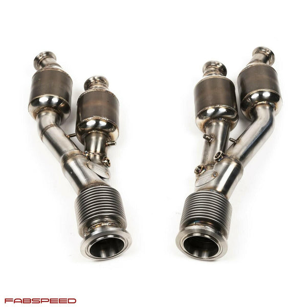 FABSPEED Lamborghini Aventador S LP-740-4 Sport Catalytic Converters (2016-2021)