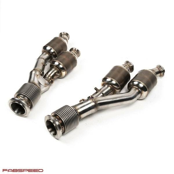 FABSPEED Lamborghini Aventador S LP-740-4 Sport Catalytic Converters (2016-2021)