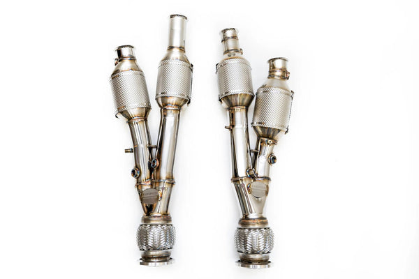 FABSPEED Lamborghini Aventador SVJ Sport Catalytic Converters (2018+)