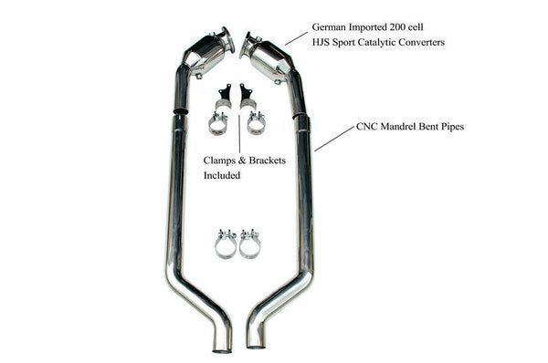 FABSPEED Maserati GranTurismo Sport Catalytic Converters (2008-2019)