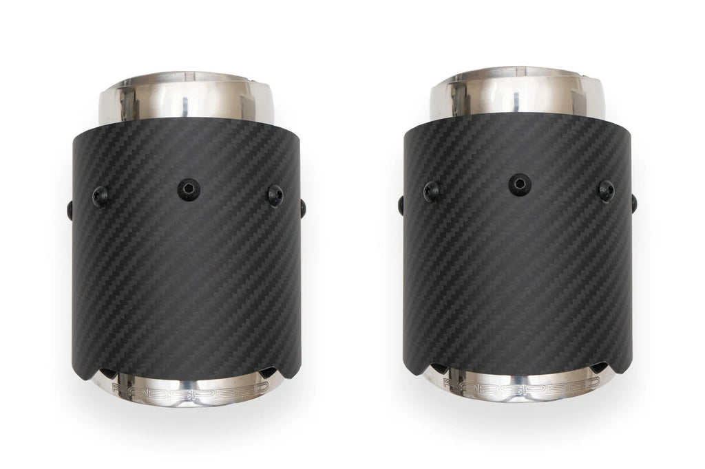 FABSPEED McLaren 570S / 570GT / 540C Deluxe Bolt-On Dual Carbon Fiber Tips