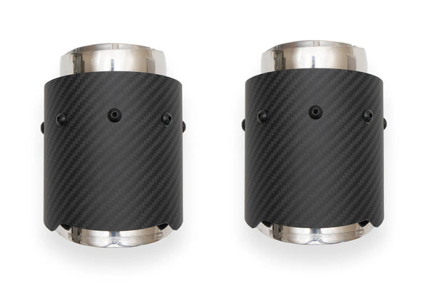 FABSPEED McLaren 570S / 570GT / 540C Deluxe Bolt-On Dual Carbon Fiber Tips