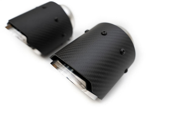 FABSPEED McLaren 570S / 570GT / 540C Deluxe Bolt-On Dual Carbon Fiber Tips