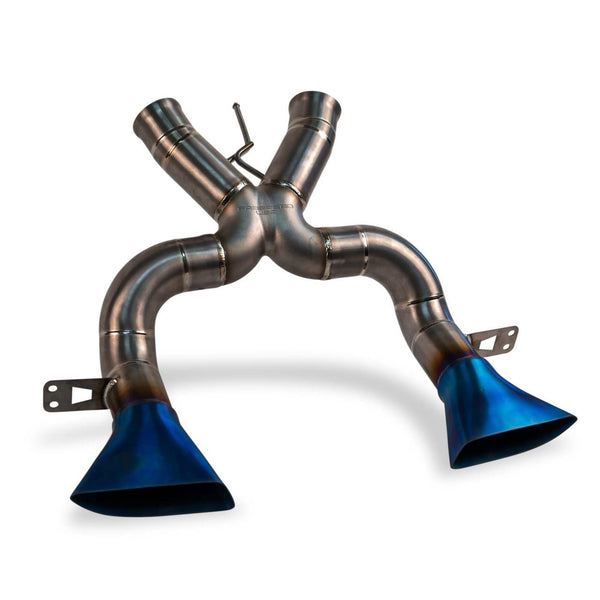 FABSPEED McLaren 650S Supreme Titanium X-Pipe Exhaust System (2014-2017)