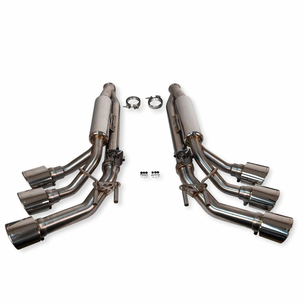 FABSPEED Mercedes-Benz AMG G63 Valved Exhaust with Triple Tips (2019+)