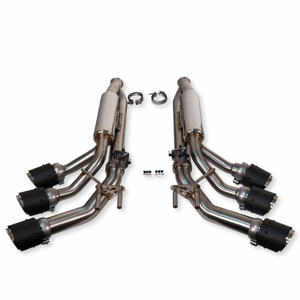 FABSPEED Mercedes-Benz AMG G63 Valved Exhaust with Triple Tips (2019+)