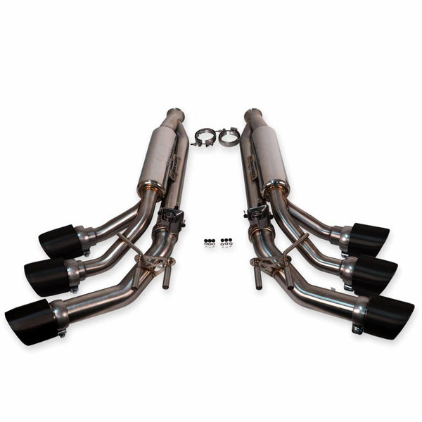 FABSPEED Mercedes-Benz AMG G63 Valved Exhaust with Triple Tips (2019+)