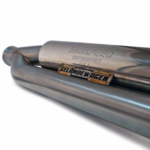 FABSPEED Mercedes-Benz G550 Valved Exhaust with Dual Tips (2019+)