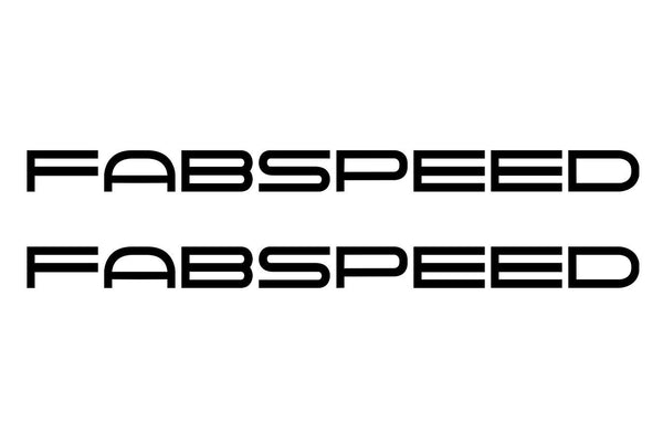 FABSPEED Motorsport Die-Cut Decals