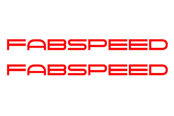 FABSPEED Motorsport Die-Cut Decals