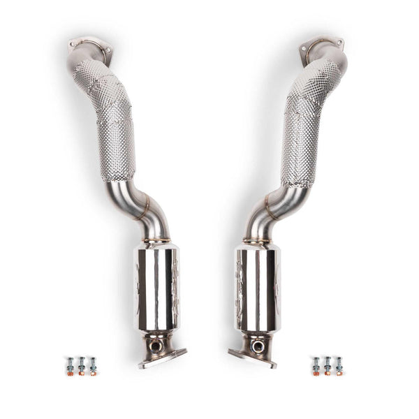 FABSPEED Porsche 718 GT4 RS , SPYDER RS Over Axle Link Pipes (2022+)