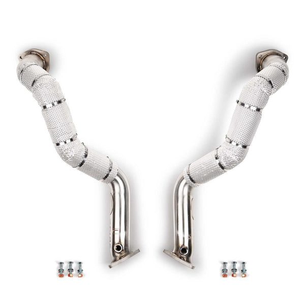 FABSPEED Porsche 718 GT4 RS , SPYDER RS Over Axle Link Pipes (2022+)