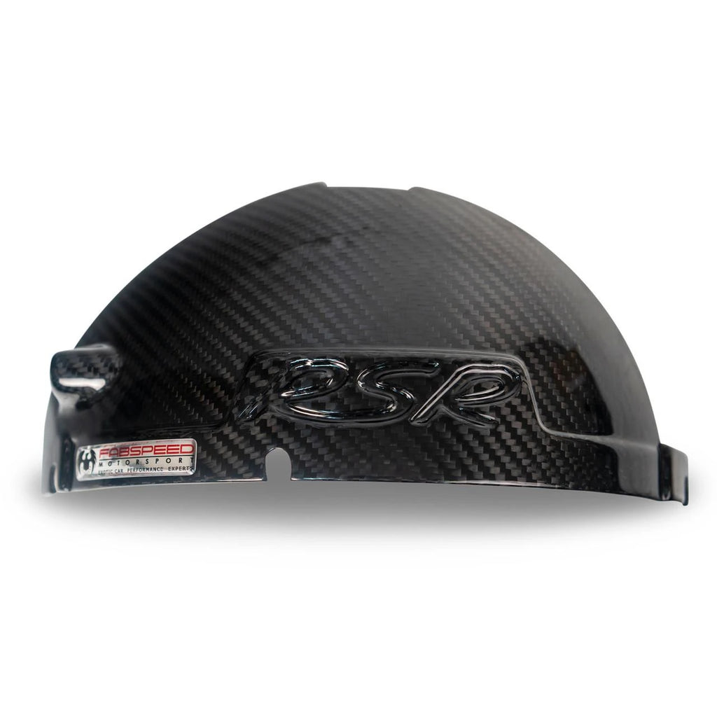 FABSPEED Porsche 964/993 RSR Style Carbon Fiber Engine Fan Heater Duct Cover Plate