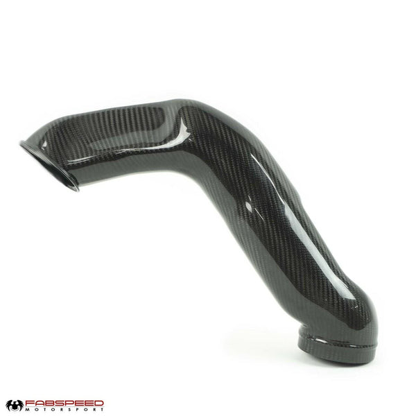 FABSPEED Porsche 964 Carrera RS style Carbon Fiber Heater Duct Tube (1989-1994)