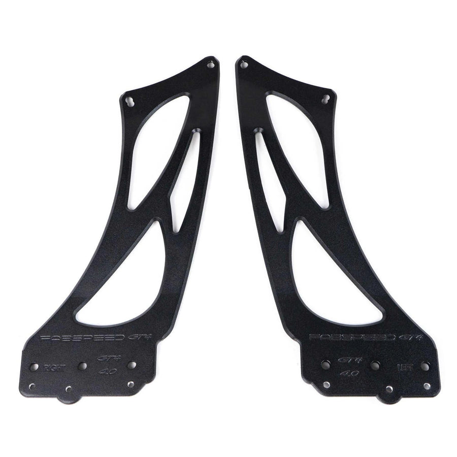 FABSPEED Porsche 981/718 Cayman GT4 Monoblock Wing Risers (2015+)