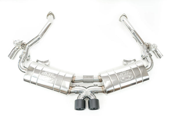 FABSPEED Porsche 987.2 Boxster / Cayman, Cayman R, Spyder TrackTec Valved Bypass Exhaust System (2009-2012)