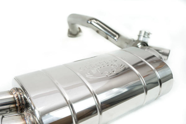 FABSPEED Porsche 987.2 Boxster / Cayman, Cayman R, Spyder TrackTec Valved Bypass Exhaust System (2009-2012)