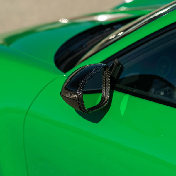 FABSPEED Porsche 992 Carrera / Turbo / GT3 Carbon Fiber Mirror Covers (2019+)