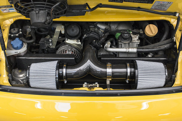 FABSPEED Porsche 996 GT3 Carbon Fiber Competition Air Intake (1999-2005)