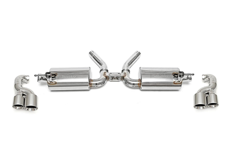 FABSPEED Porsche Cayenne 957 V6 Maxflo Performance Exhaust System (2008–2010)