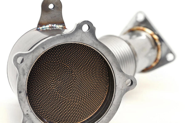 FABSPEED Porsche Cayenne 957 Turbo / Turbo S Primary Sport Catalytic Converters (2008–2010)