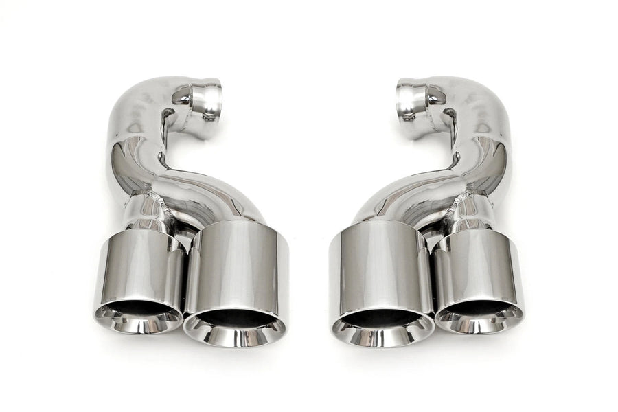 FABSPEED Porsche Cayenne 957 S Deluxe Quad-Style Exhaust Tips (2008–2010)