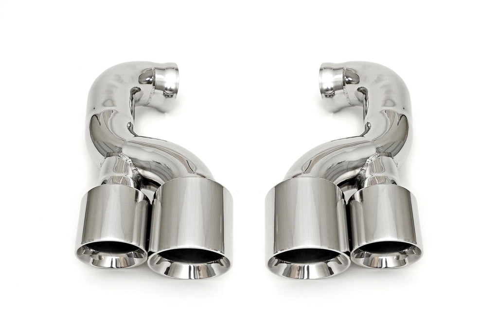 FABSPEED Porsche Cayenne 957 S Deluxe Quad-Style Exhaust Tips (2008–2010)