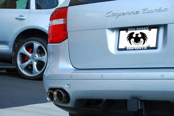 FABSPEED Porsche Cayenne 957 S Deluxe Quad-Style Exhaust Tips (2008–2010)