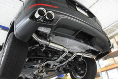FABSPEED Porsche Cayenne 958.2 Turbo / Turbo S Deluxe Quad-Style Exhaust Tips (2015–2018)