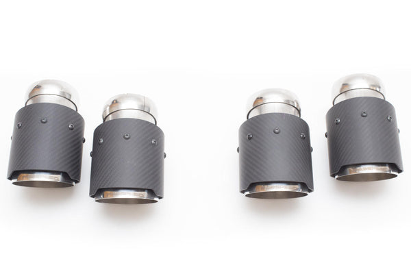 Fabspeed Porsche Cayenne E3 S Deluxe Quad-Style Exhaust Tips