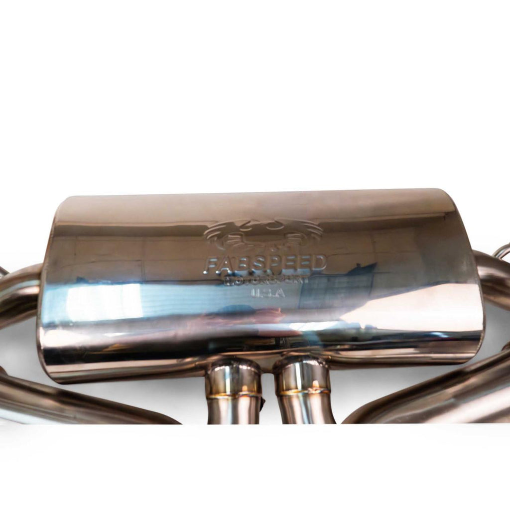 FABSPEED Porsche Cayenne E3 Valved Cat-Back Exhaust System (2019+) — official image 1