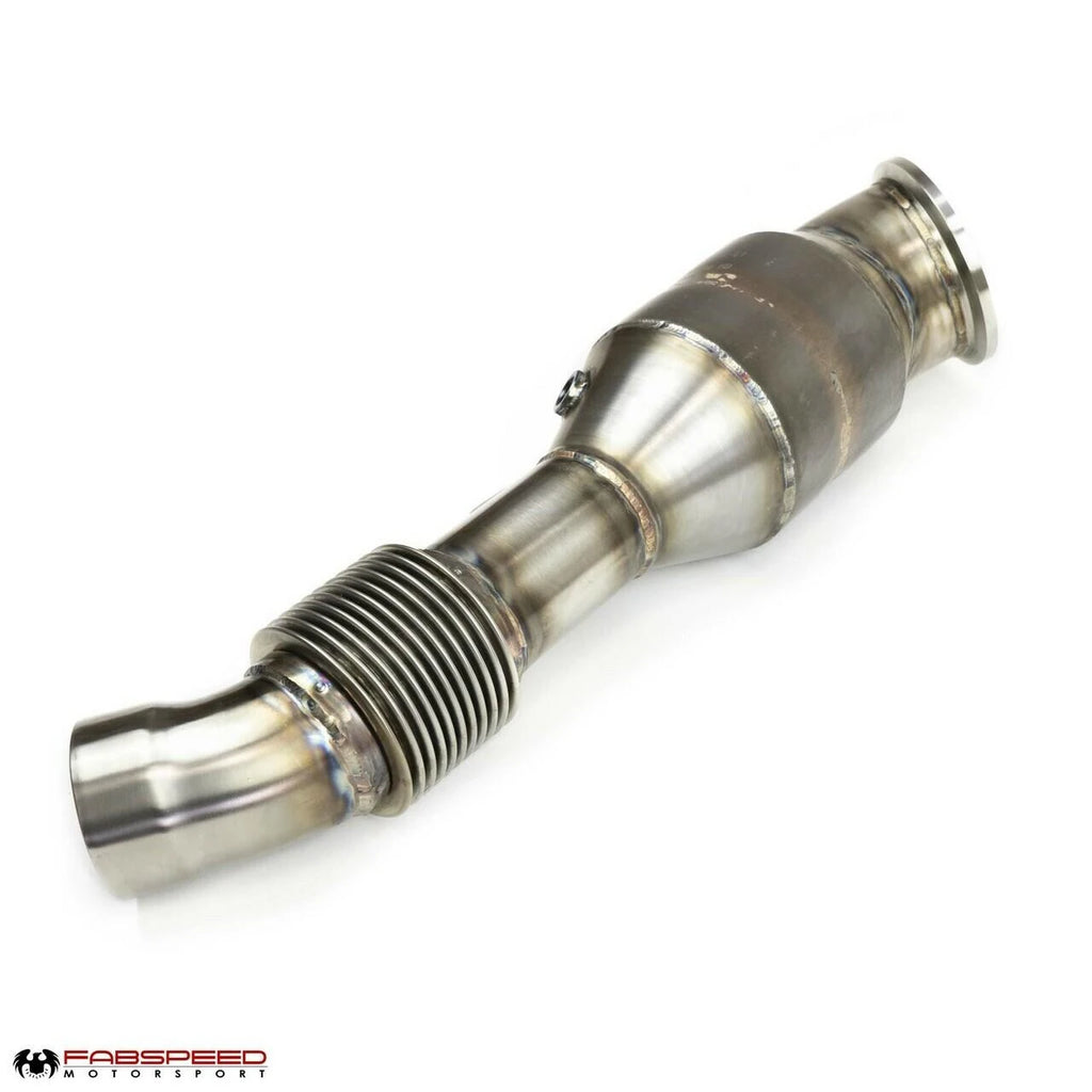 FABSPEED Toyota Supra 3.0L (A90) Sport Catalytic Converter Downpipe (2020+)
