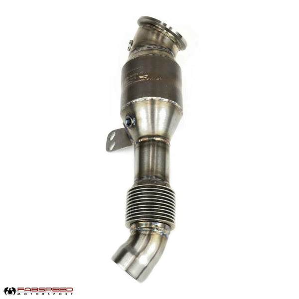 FABSPEED Toyota Supra 3.0L (A90) Sport Catalytic Converter Downpipe (2020+)