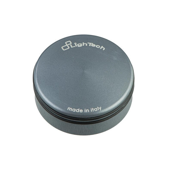 LighTech FBC37GRI grey fluid reservoir cap; individual component view.