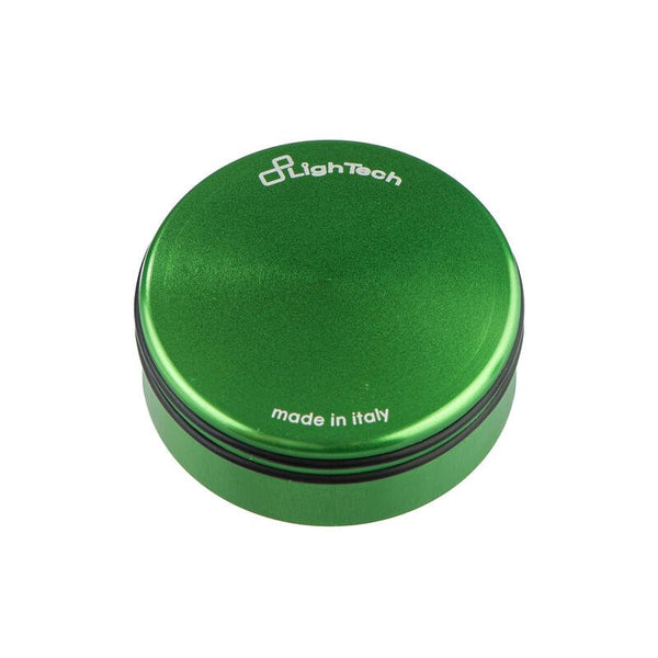 LighTech FBC37VER green fluid reservoir cap; individual component view.