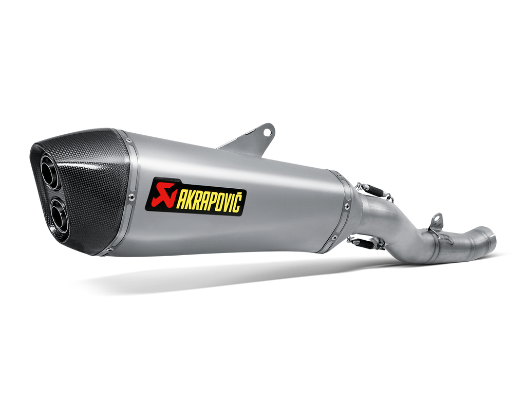 AKRAPOVIC Kawasaki 1400 GTR / CONCOURS 14 2008-2017 Slip-On Line (Titanium) S-K14SO5-HZAAT