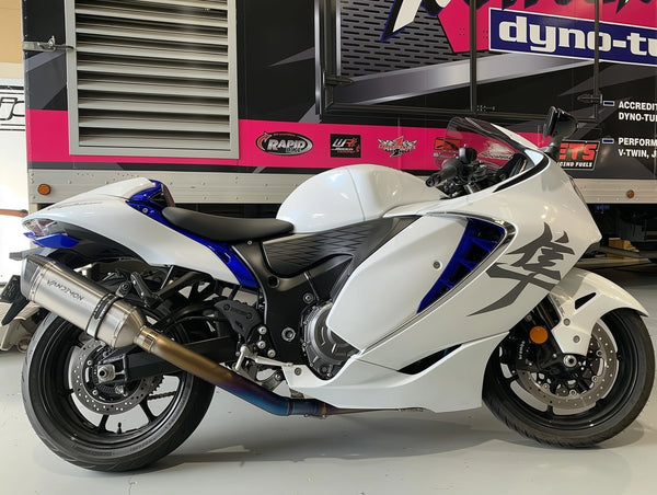 Suzuki Hayabusa GEN 3 GSX1300R Full Titanium Exhaust System 2021-2026