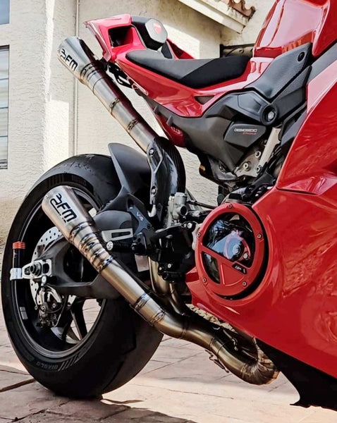 FM PROJECTS 3/4 Titanium Race Exhaust for the Ducati Panigale V4 / S (2025+) - image 3
