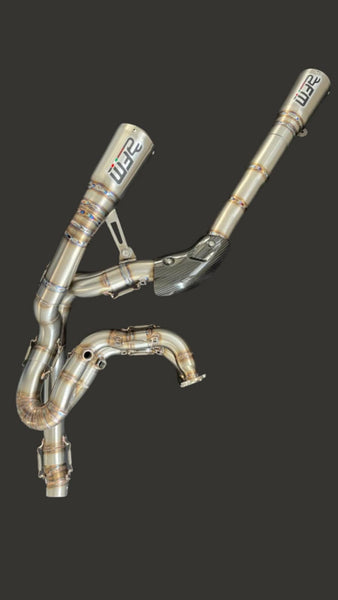 FM PROJECTS 3/4 Titanium Race Exhaust for the Ducati Panigale V4 / S (2025+) - image 4