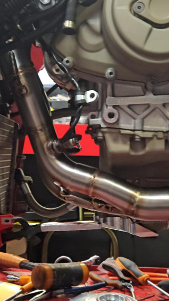 FM PROJECTS Front Cylinder Headers for 3/4 Titanium Race Exhaust for the Ducati Panigale V4 / S (2025+) - image 5