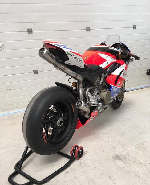FM PROJECTS 3/4 Titanium Exhaust for the Ducati Panigale V4 / S / Speciale / R / SP (18-24) - image 5
