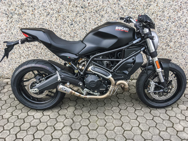 FM PROJECTS GP Slip-on Exhaust for Ducati Monster 797 - image 1